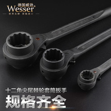 盛拓12寸20件套加长套筒组套铬钒钢汽车维修工具家用组合工具今日多少钱(图1)